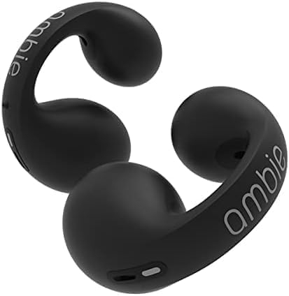 🎧 Ambie Earbud | Silicone Cover | ambie Sound Earcuff – Black & White 🖤🤍
