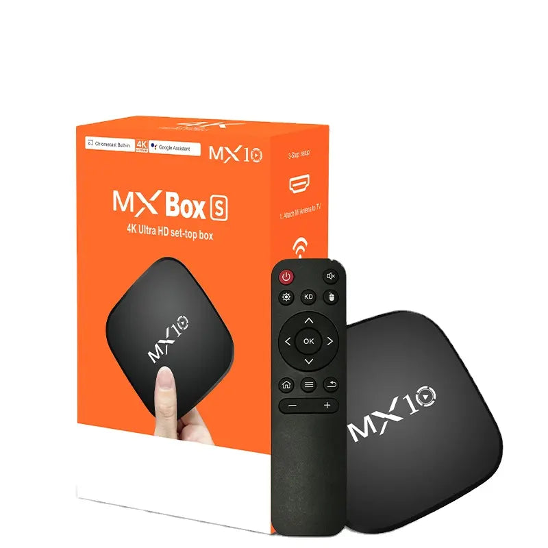 MX10 4K Android TV Box Media Player